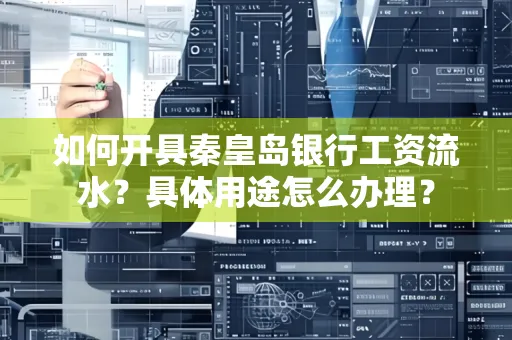 如何开具秦皇岛银行工资流水?具体用途怎么办理?