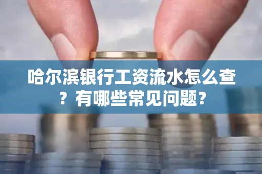 哈尔滨银行工资流水怎么查?有哪些常见问题?