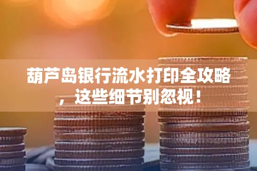 葫芦岛银行流水打印全攻略,这些细节别忽视!