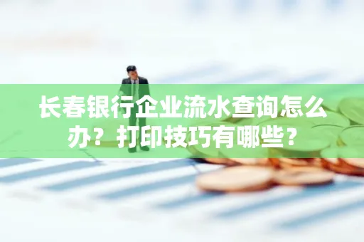 长春银行企业流水查询怎么办？打印技巧有哪些？