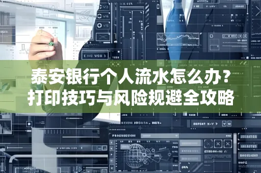 泰安银行个人流水怎么办？打印技巧与风险规避全攻略