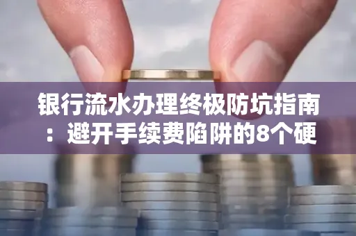 银行流水办理终极防坑指南:避开手续费陷阱的8个硬核技巧
