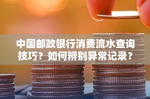 中国邮政银行消费流水查询技巧?如何辨别异常记录?
