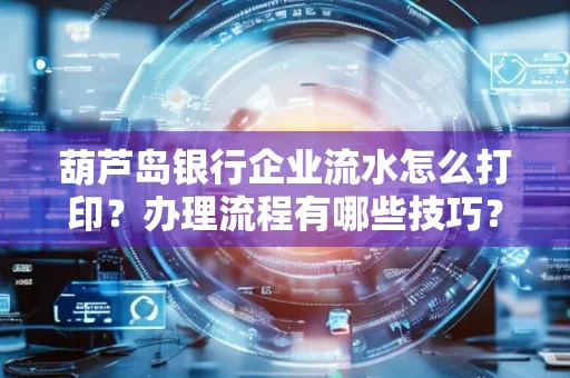 葫芦岛银行企业流水怎么打印?办理流程有哪些技巧?