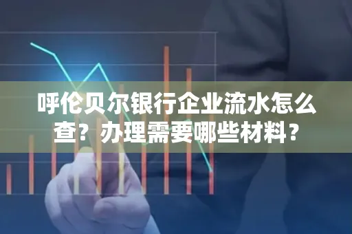 呼伦贝尔银行企业流水怎么查?办理需要哪些材料?