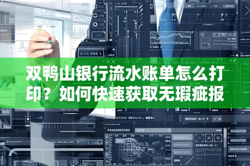 双鸭山银行流水账单怎么打印?如何快速获取无瑕疵报告?