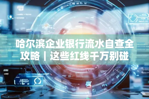 哈尔滨企业银行流水自查全攻略|这些红线千万别碰