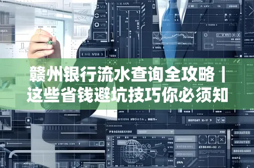 赣州银行流水查询全攻略|这些省钱避坑技巧你必须知道