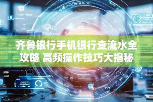 齐鲁银行手机银行查流水全攻略 高频操作技巧大揭秘