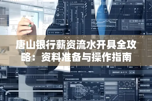 唐山银行薪资流水开具全攻略:资料准备与操作指南