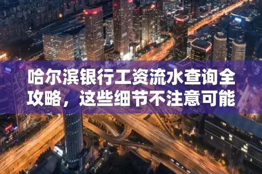 哈尔滨银行工资流水查询全攻略,这些细节不注意可能吃大亏